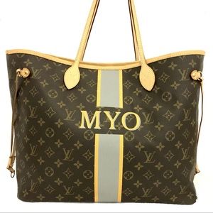 Exceptional⭐️ Louis Vuitton Monogram Neverfull Bag GM Tote (Custom)